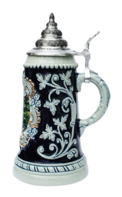 Neuschwanstein Souvenir Beer Stein -German Wine Glass Shop Neuschwanstein Souvenir Beer Stein K455BLN RS SM 04525.1401398195