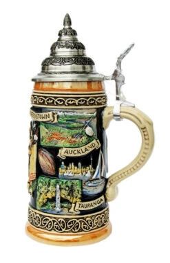 New Zealand Beer Stein -German Wine Glass Shop New Zealand Beer Stein K300RN RS SM 22295.1433776854