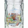 Nurnberg Dimpled Oktoberfest Glass Beer Mug 0.5 Liter