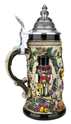 Nutcracker Suite Christmas Beer Stein Rustic -German Wine Glass Shop Nutcracker Suite Christmas Beer Stein Rustic ZB1532906 LS SM 92655.1543363084