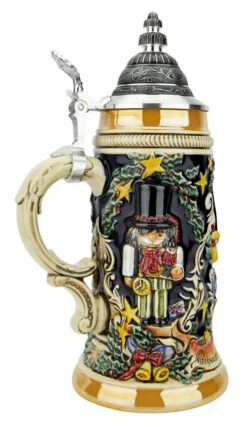 Nutcracker Suite Christmas Beer Stein -German Wine Glass Shop Nutcracker Suite Christmas Beer Stein ZB1532996 LS SM 42918.1694619022
