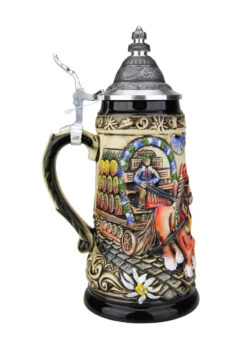 Oktoberfest Beer Wagon Stein | 0.25 Liter -German Wine Glass Shop Oktoberfest Beer Wagon Stein 0.25 Liter ZB1912906 LS SM 13553.1554759464