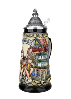 Oktoberfest Beer Wagon Stein | 0.25 Liter -German Wine Glass Shop Oktoberfest Beer Wagon Stein 0.25 Liter ZB1912906 RA SM 26442.1554759339