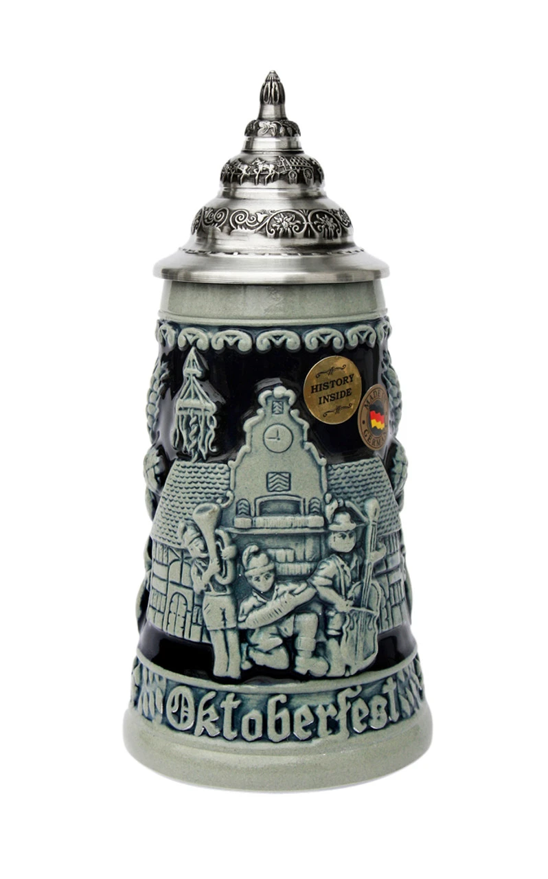 Oktoberfest Celebration Beer Stein 0.4 Liter Oktoberfest Celebration Beer Stein 0.4 Liter -German Wine Glass Shop Oktoberfest Celebration Beer Stein 0.4 Liter K200SG FNT SM 52910.1499962166