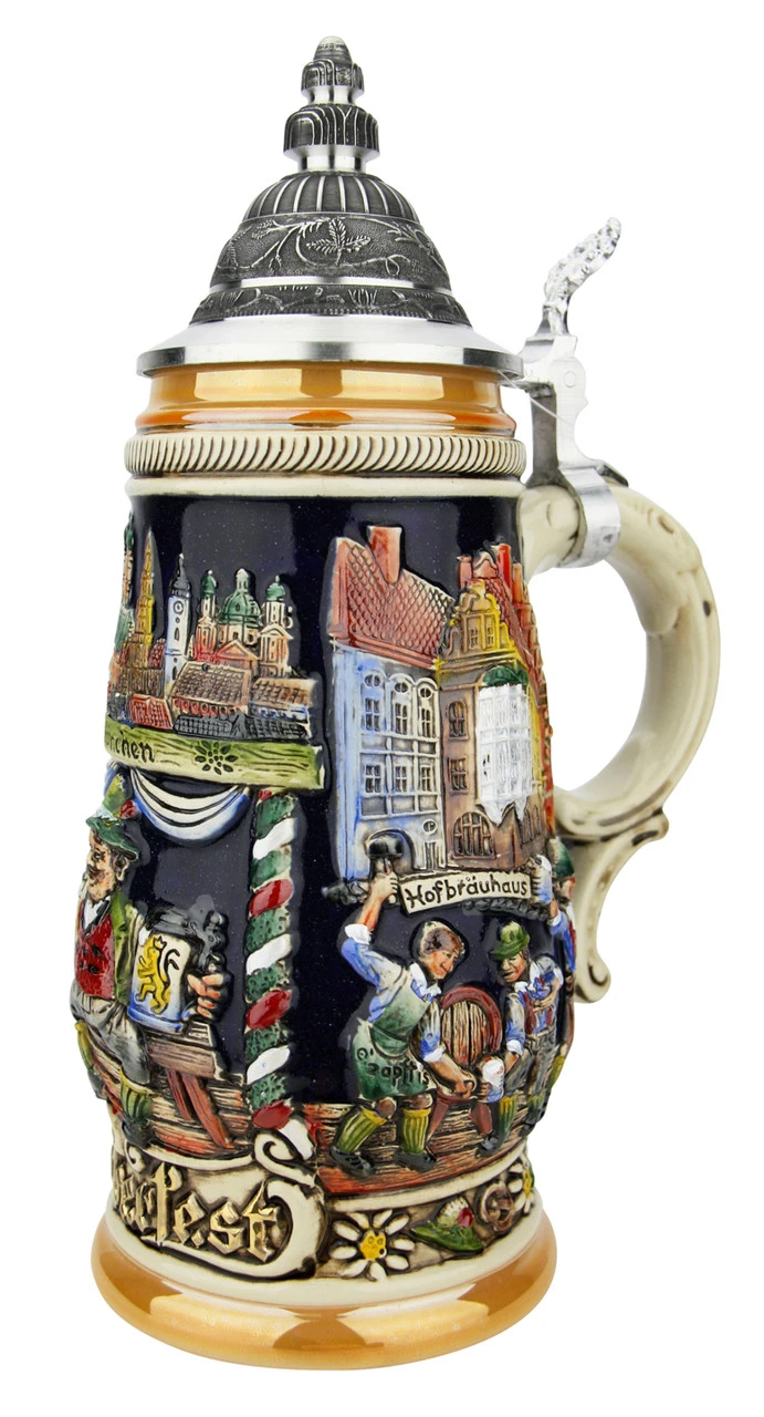 Oktoberfest Munich Fest Beer Stein Oktoberfest Munich Fest Beer Stein -German Wine Glass Shop Oktoberfest Munich Fest Beer Stein ZB1756996 RA2 SM 94755.1649974744