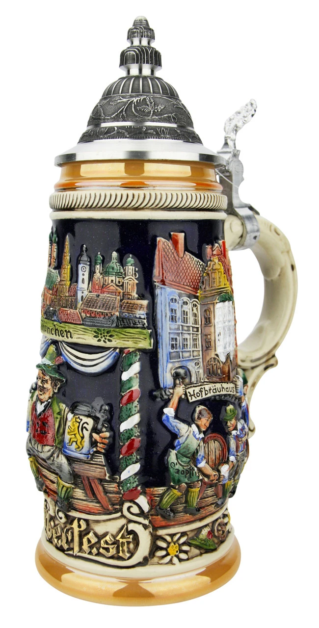 Oktoberfest Munich Fest Beer Stein Oktoberfest Munich Fest Beer Stein -German Wine Glass Shop Oktoberfest Munich Fest Beer Stein ZB1756996 RA SM 56217.1649974675