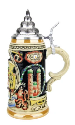 Oktoberfest Oompah Band Beer Stein | 0.4 Liter 3 Oktoberfest Oompah Band Beer Stein | 0.4 Liter -German Wine Glass Shop Oktoberfest Oompah Band Beer Stein 0.4 Liter K202 2BL4 RS SM 39470.1489697230