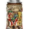 Oktoberfest Oompah Band Beer Stein Brown Rustic