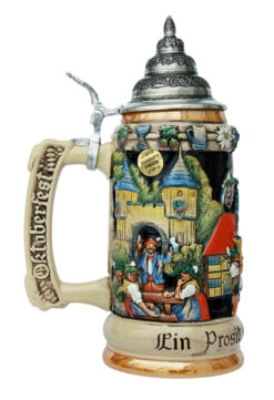 Oktoberfest Panorama Beer Stein 2 Oktoberfest Panorama Beer Stein -German Wine Glass Shop Oktoberfest Panorama Beer Stein K200 O LS SM 77157.1395936872