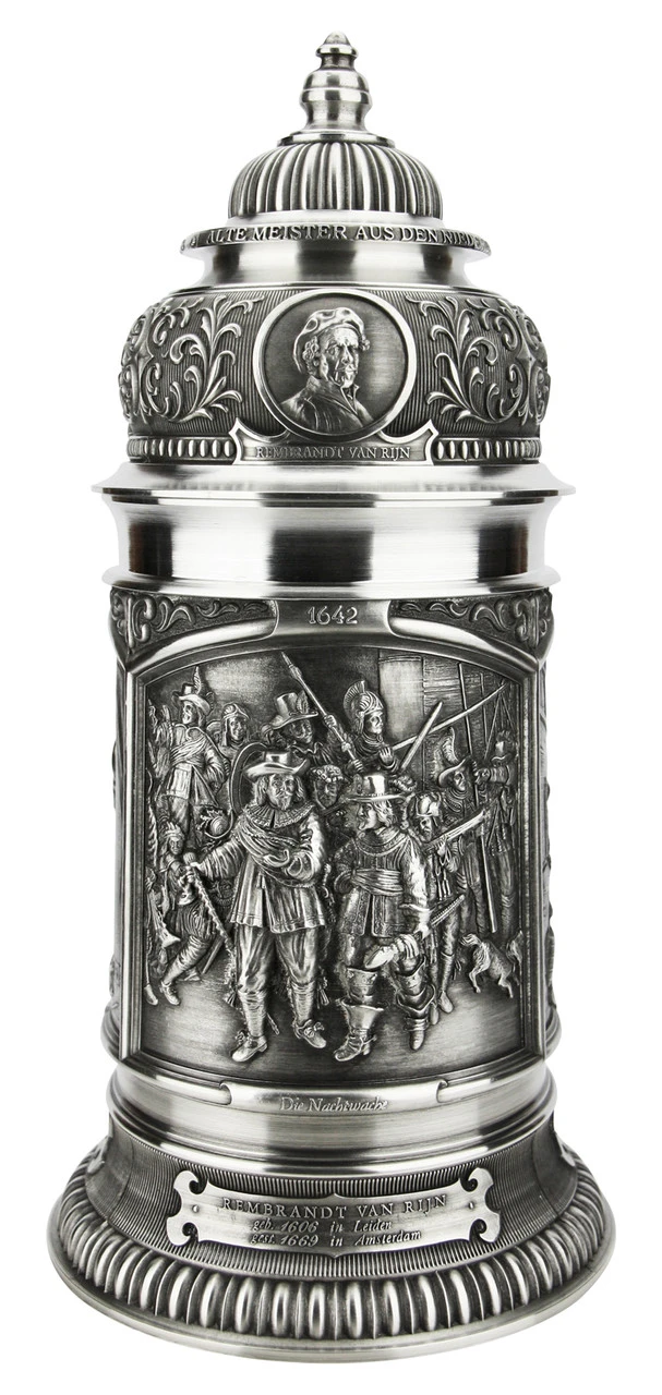Old Dutch Masters Pewter Beer Stein Old Dutch Masters Pewter Beer Stein -German Wine Glass Shop Old Dutch Masters Pewter Beer Stein AS12137 FNT SM 35825.1618256264