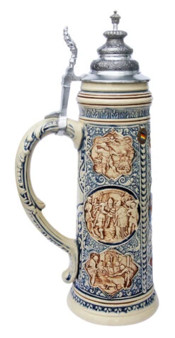 King Limitaet 2008 | Old Testament Handpainted Beer Stein -German Wine Glass Shop Old Testament Limitat 2013 Beer Stein K2038B LS SM 17667.1395936948