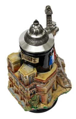 Paris France 3D Beer Stein -German Wine Glass Shop Paris France 3D Beer Stein K3963 A1 SM 04956.1417709982