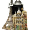 Paris France 3D Beer Stein