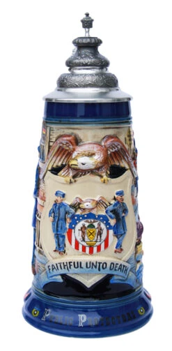 German Wine Glass Shop -German Wine Glass Shop Policeman Beer Stein K30111 FNT SM 79897.1401398765