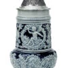 Rococo Cherub Prosit Beer Stein Cobalt