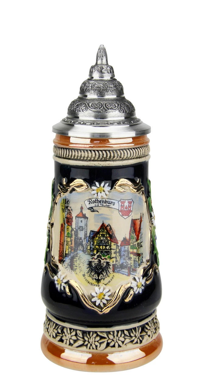 Romantic Rothenburg German Beer Stein | 0.3 Liter Romantic Rothenburg German Beer Stein | 0.3 Liter -German Wine Glass Shop Romantic Rothenburg German Beer Stein 0.3 Liter K731ROTH FNT SM 19841.1553543507