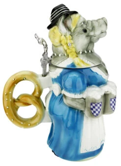 Rosie The Bavarian Boaress Beer Stein -German Wine Glass Shop Rosie the Bavarian Boaress Beer Stein K8004 LS SM 16255.1586095748