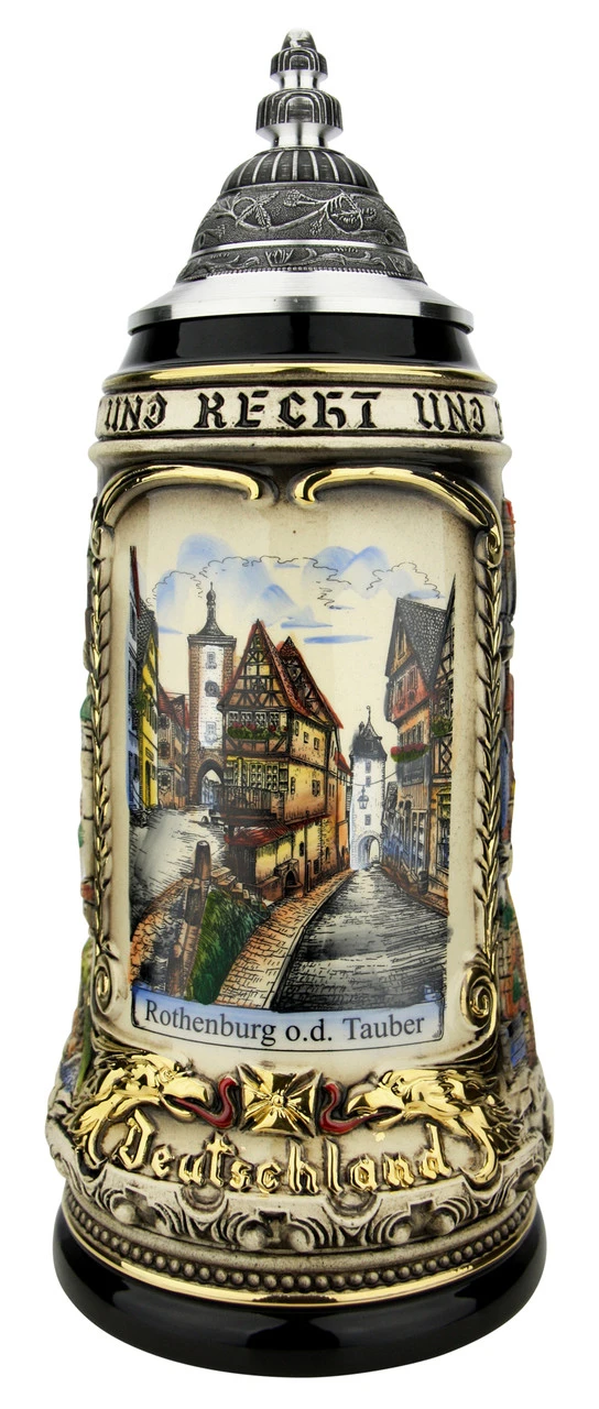 Rothenburg German Beer Stein Rothenburg German Beer Stein -German Wine Glass Shop Rothenburg German Beer Stein ZB1424S6969 FNT SM 98557.1650121253