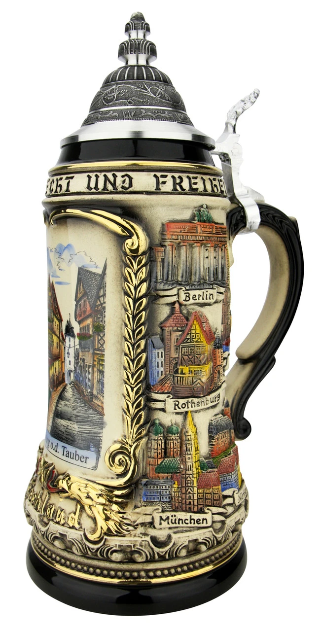 Rothenburg German Beer Stein Rothenburg German Beer Stein -German Wine Glass Shop Rothenburg German Beer Stein ZB1424S6969 RA SM 64008.1650121462