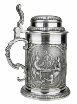 Rothenburg Pewter Beer Stein -German Wine Glass Shop Rothenburg Pewter Beer Stein AS10934 LS SM 91134.1511130884