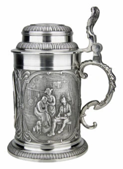 Rothenburg Pewter Beer Stein -German Wine Glass Shop Rothenburg Pewter Beer Stein AS10934 RS SM 99464.1511130884