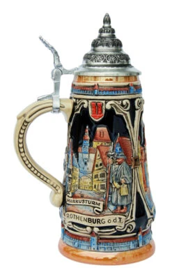 Rothenburg Ob Der Tauber Beer Stein -German Wine Glass Shop Rothenburg ob der Tauber Beer Stein K303R LS SM 54486.1401398959