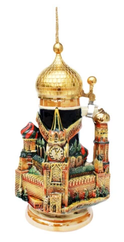 Moscow St. Basil's Cathedral 3D Beer Stein -German Wine Glass Shop Royal Russian 3D Beer Stein KT2000BG RS SM 05126.1401399077