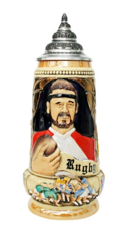 Rugby Beer Stein