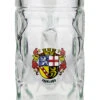 Saarland Dimpled Oktoberfest Glass Beer Mug 0.5 Liter