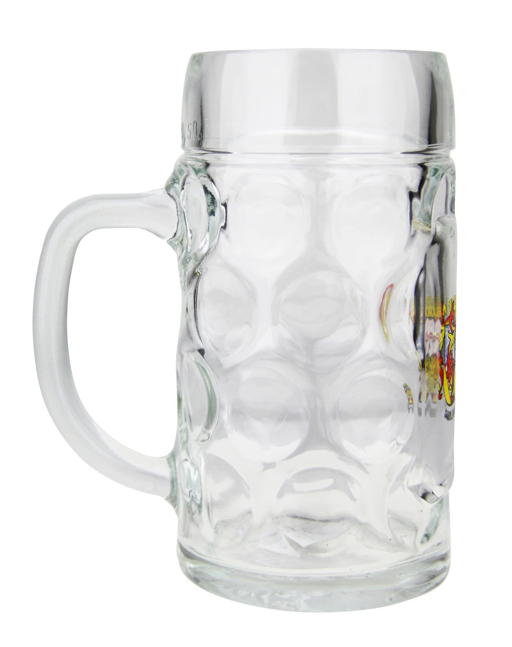 Saarland Dimpled Oktoberfest Glass Beer Mug 0.5 Liter -German Wine Glass Shop Saarland Dimpled Oktoberfest Glass Beer Mug 0.5 Liter BK046SL N LS SM 38234.1515710272