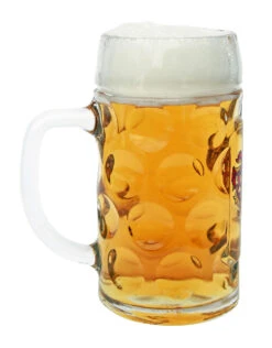 Saarland Dimpled Oktoberfest Glass Beer Mug 0.5 Liter -German Wine Glass Shop Saarland Dimpled Oktoberfest Glass Beer Mug 0.5 Liter BK046SL wB Side SM 97383.1515710304