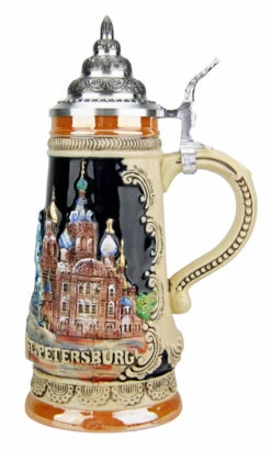 Saint Petersburg Russia Beer Stein -German Wine Glass Shop Saint Petersburg Russia Beer Stein K303STP RS SM 30536.1491350253