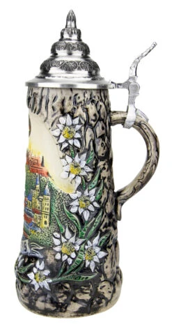 Salzburg Rock Grotto Beer Stein -German Wine Glass Shop Salzburg Rock Grotto Beer Stein K330S RS SM 86233.1523739605