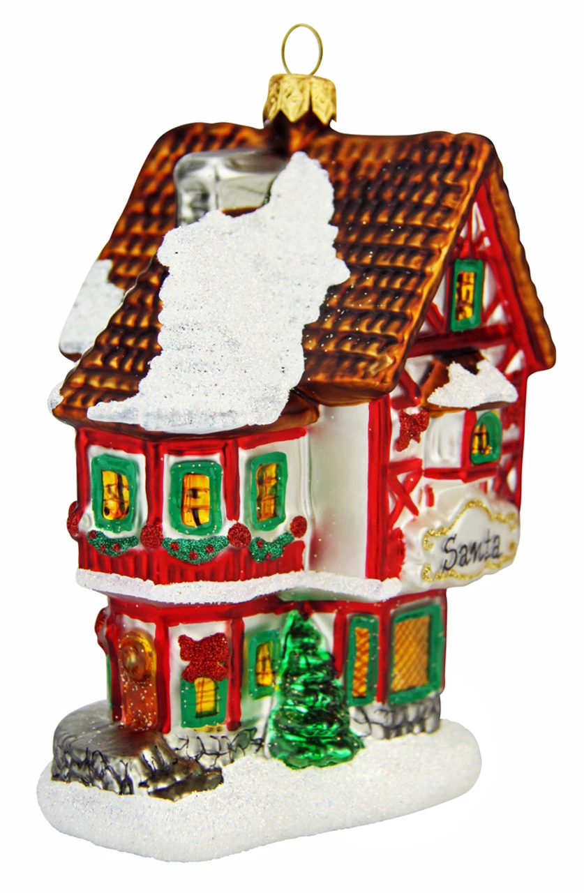 Santas Workshop Christmas Ornament -German Wine Glass Shop Santas Workshop Christmas Ornament GSA2086 A SM 67029.1605298656