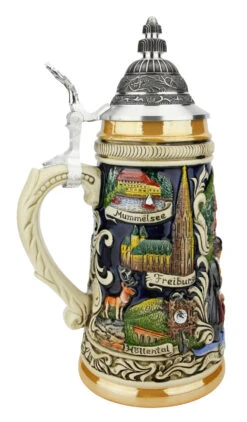 Schwarzwald Black Forest German Beer Stein -German Wine Glass Shop Schwarzwald Black Forest German Beer Stein ZB1749996 LS SM 84606.1618343251