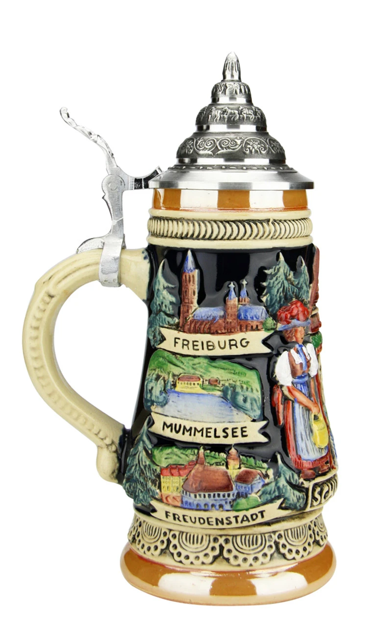 Schwarzwald Cuckoo Clock Beer Stein | 0.25 Liter -German Wine Glass Shop Schwarzwald Cuckoo Clock Beer Stein 0.25 Liter K307SWD 025 LS SM 89591.1582573218
