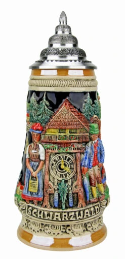 Schwarzwald Cuckoo Clock Beer Stein