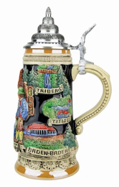 Schwarzwald Cuckoo Clock Beer Stein 2 Schwarzwald Cuckoo Clock Beer Stein -German Wine Glass Shop Schwarzwald Cuckoo Clock Beer Stein K307SWD RS SM 39865.1495577554