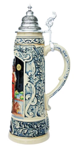 King Limitaet 2013 | Siegfrieds Farewell Handpainted Beer Stein -German Wine Glass Shop Siegfrieds Farewell 2013 Beer Stein K2043B RS SM 19870.1395937084