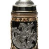 St. George Dragon Slayer Beer Stein With Dragon Lid
