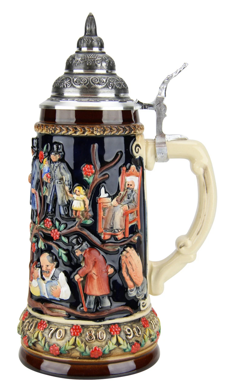 Stein of Life Wedding Beer Stein Stein Of Life Wedding Beer Stein -German Wine Glass Shop Stein of Life Wedding Beer Stein K1026 RS SM 55211.1494353659