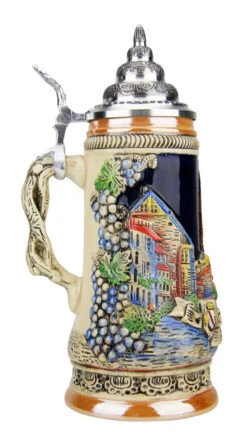 Strasbourg Alsace Beer Stein -German Wine Glass Shop Strasbourg Alsace Beer Stein K305SBG LS SM 99180.1491255937