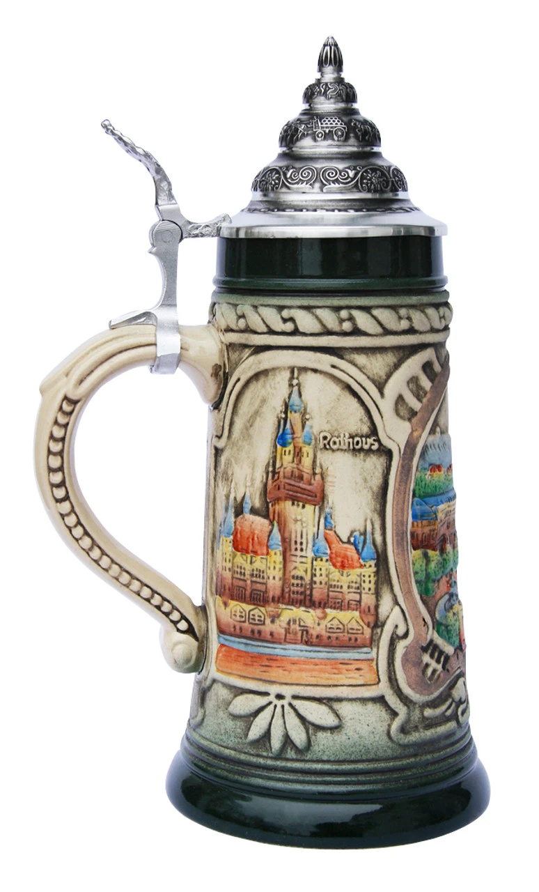 Stuttgart Beer Stein Rustic Stuttgart Beer Stein Rustic -German Wine Glass Shop Stuttgart Beer Stein Rustic K300RHRUS LS SM 80562.1397489609
