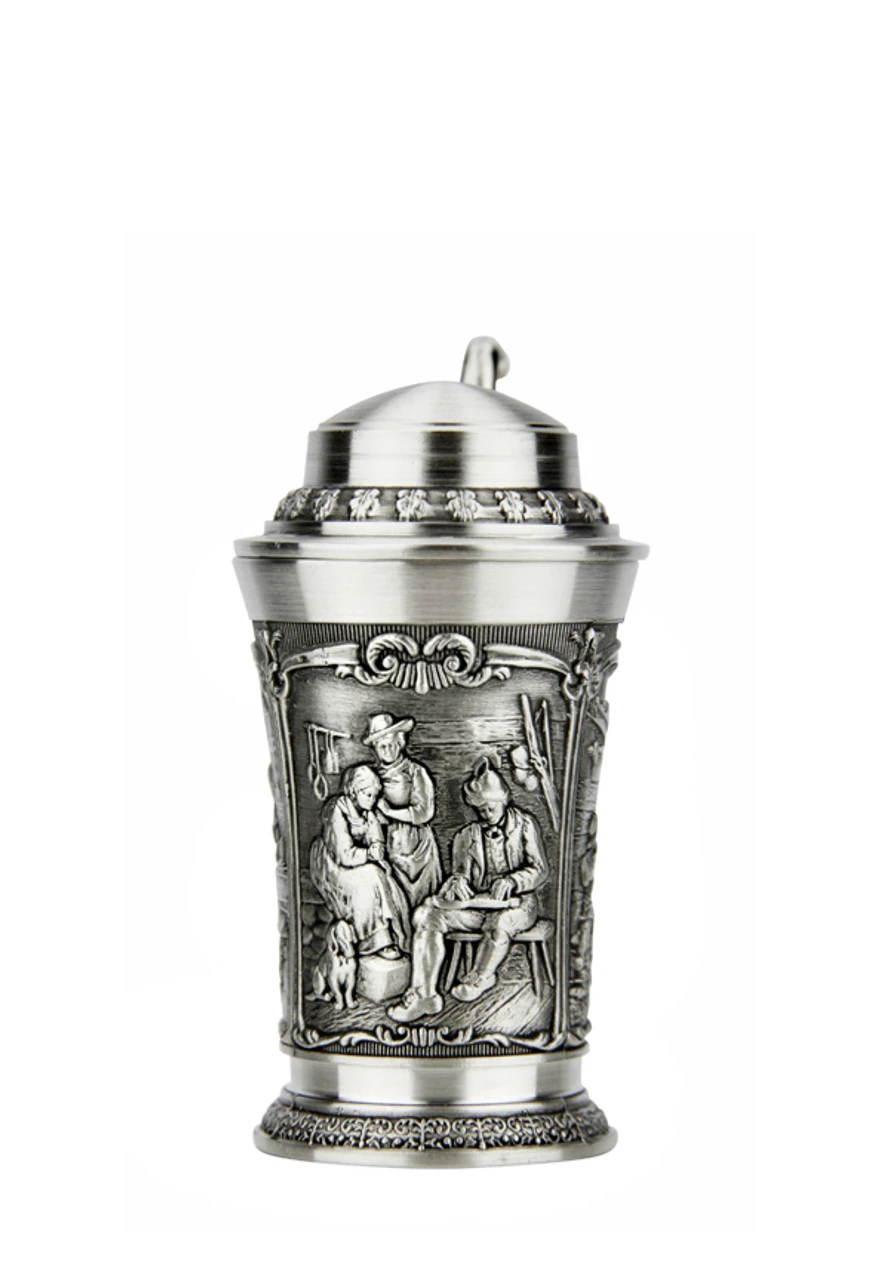 Summer Evening Schnapps Pewter Mini Stein | 1 oz Summer Evening Schnapps Pewter Mini Stein | 1 Oz -German Wine Glass Shop Summer Evening Schnapps Pewter Mini Stein AS12397 Thumb SM 08379.1650920765