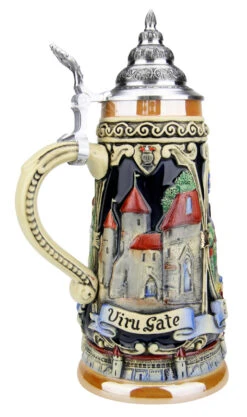 Tallinn Estonia Beer Stein -German Wine Glass Shop Tallinn Estonia Beer Stein K303T LS SM 78526.1555529201