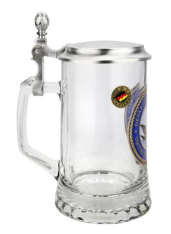 U.S. Navy Glass Beer Stein -German Wine Glass Shop U.S. Navy Glass Beer Stein GS2000101N LS SM 16871.1614647530