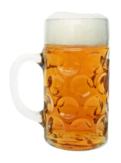 US Air Force Dimpled Oktoberfest Glass Beer Mug 1 Liter 2 US Air Force Dimpled Oktoberfest Glass Beer Mug 1 Liter -German Wine Glass Shop US Army Dimpled Oktoberfest Glass Beer Mug 1 Liter BK047A wB Side SM 36336.1515711648