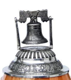 United States Panorama Beer Stein With Liberty Bell Lid -German Wine Glass Shop United States Panorama Beer Stein K309LB Detail SM 13044.1423685996