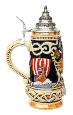 Viking Beer Stein -German Wine Glass Shop Viking Beer Stein K303V LS SM 53869.1401399836