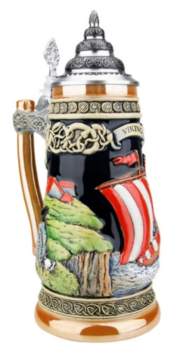 Viking Beer Stein With Axe Handle -German Wine Glass Shop Viking Beer Stein with Axe Handle K325 LA SM 45893.1527115250